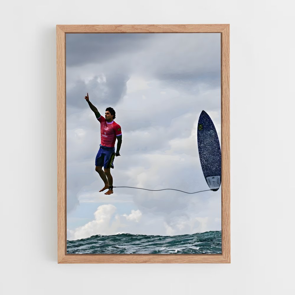 surf-12 cadre Bois clair