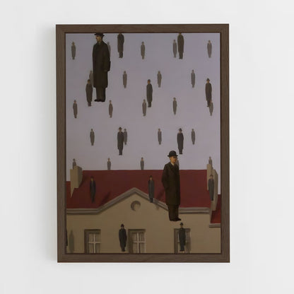 surrealism-15 cadre Bois foncé