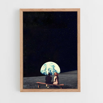 surrealism-17 cadre Bois clair