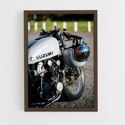 suzuki-3 cadre Bois foncé