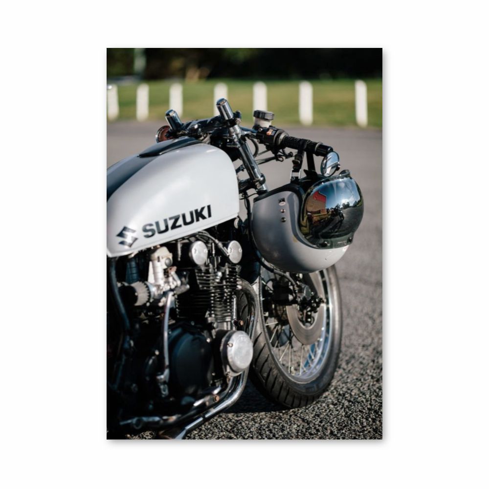 Suzuki Motorcycle Poster