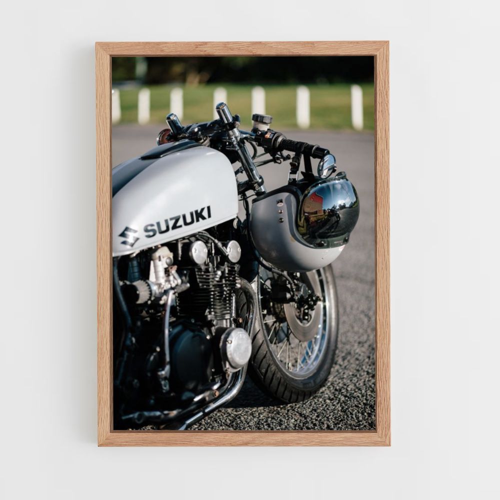 Suzuki Motorcycle Poster