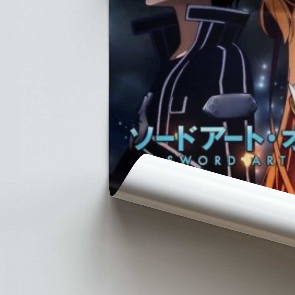 Kirito and Asuna poster