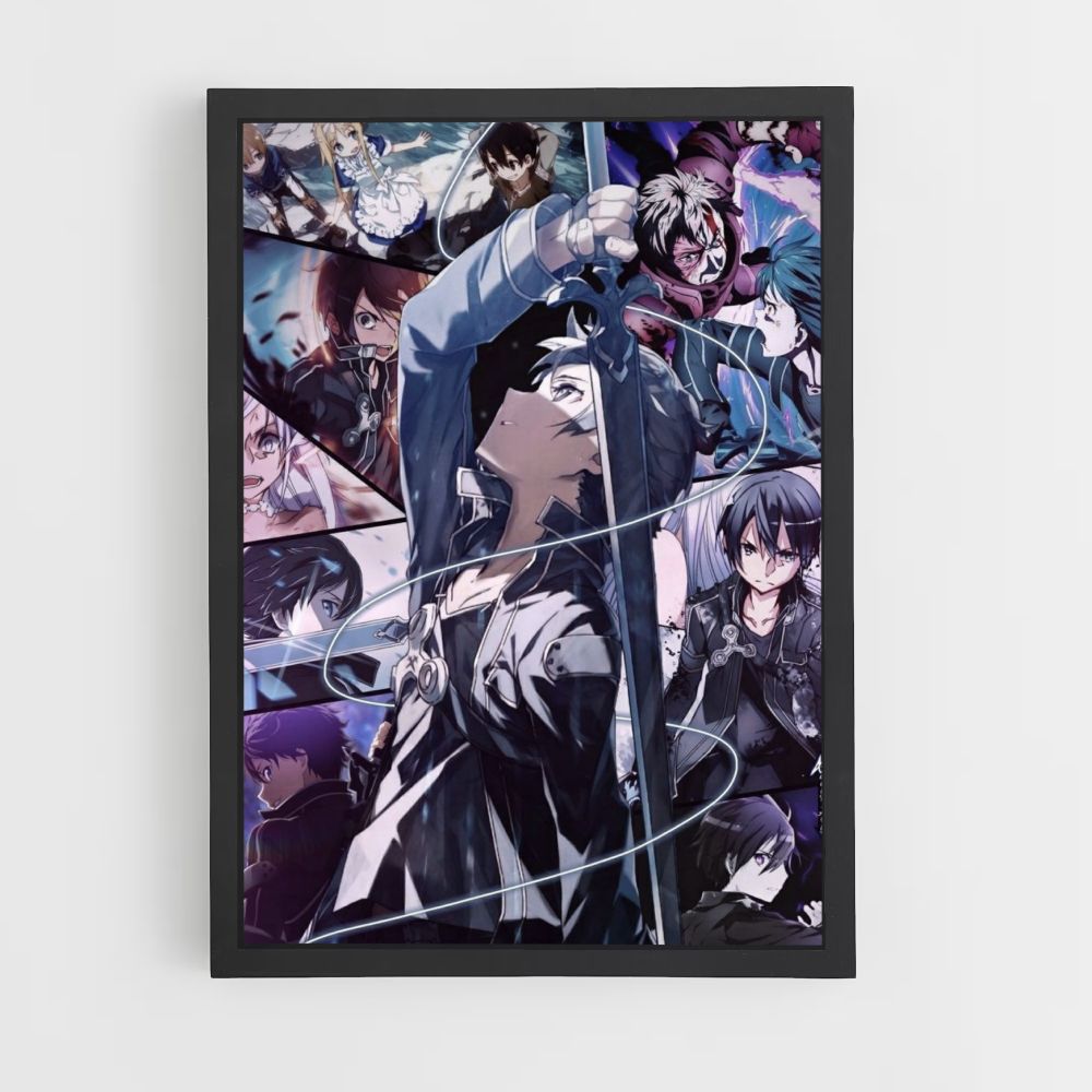 Kirito Sword Poster