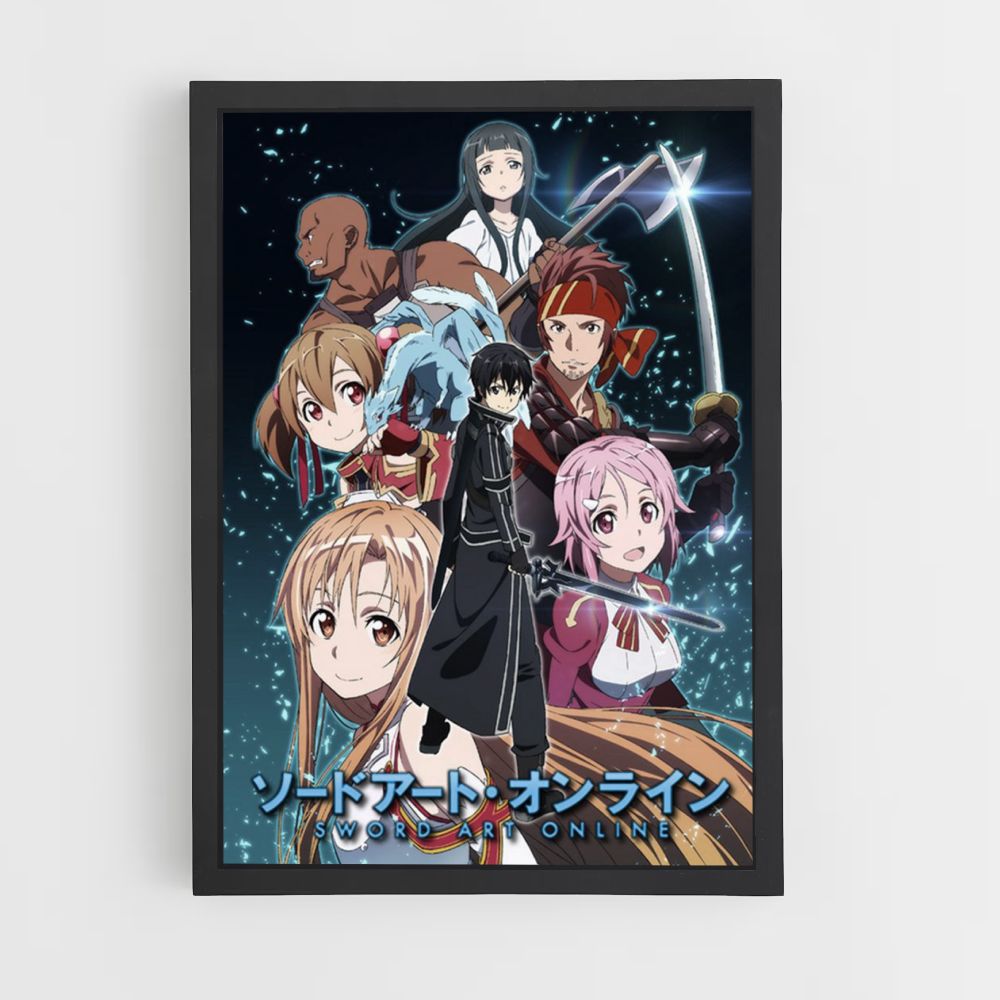 Sword Art Online Guild Poster