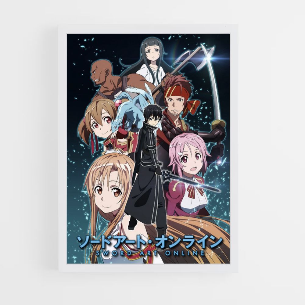 Sword Art Online Guild Poster