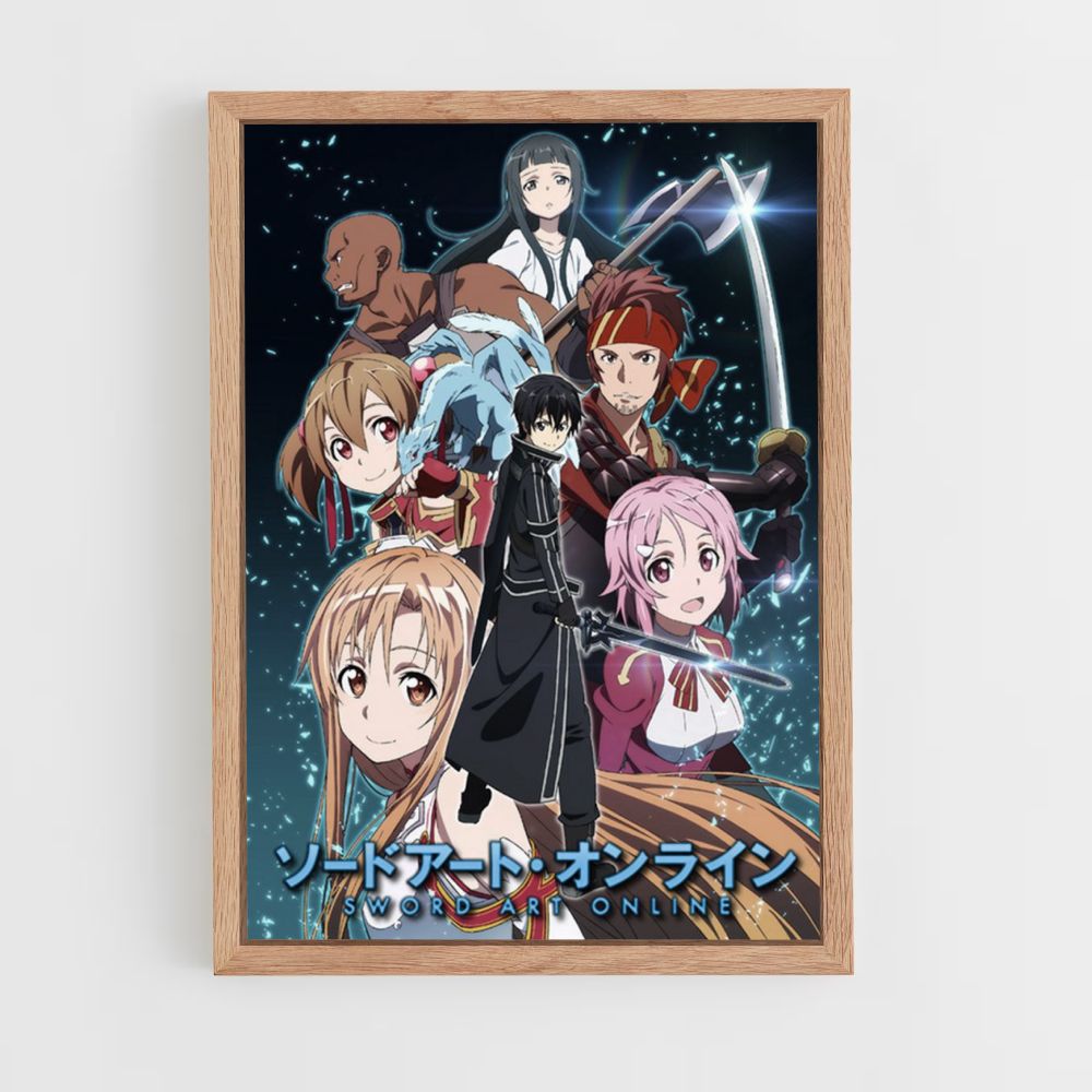 Sword Art Online Guild Poster