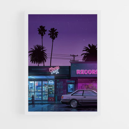 Poster Synthwave Store