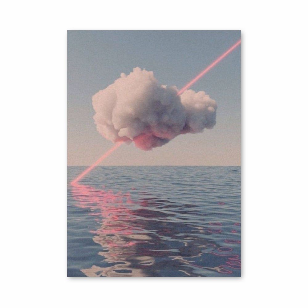 Poster Synthwave Cloud