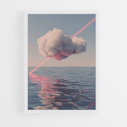 Poster Synthwave Cloud