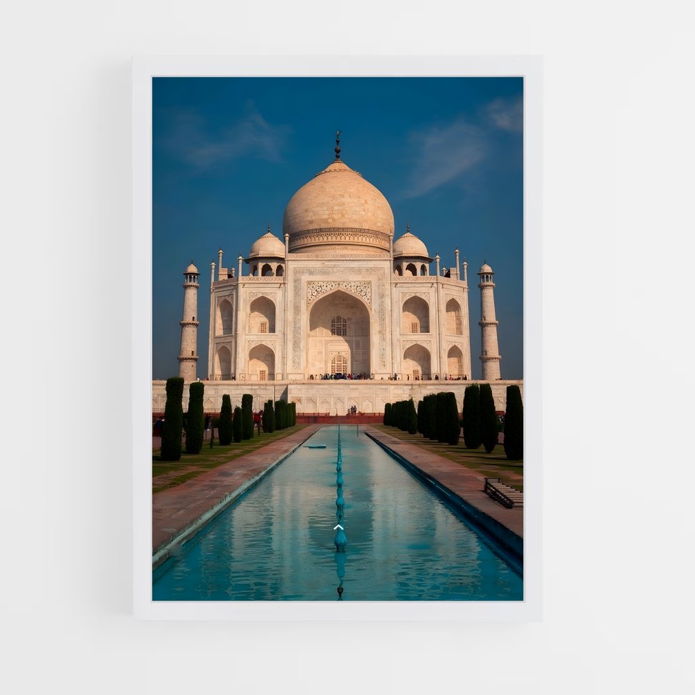 taj-mahal-4 cadre Blanc