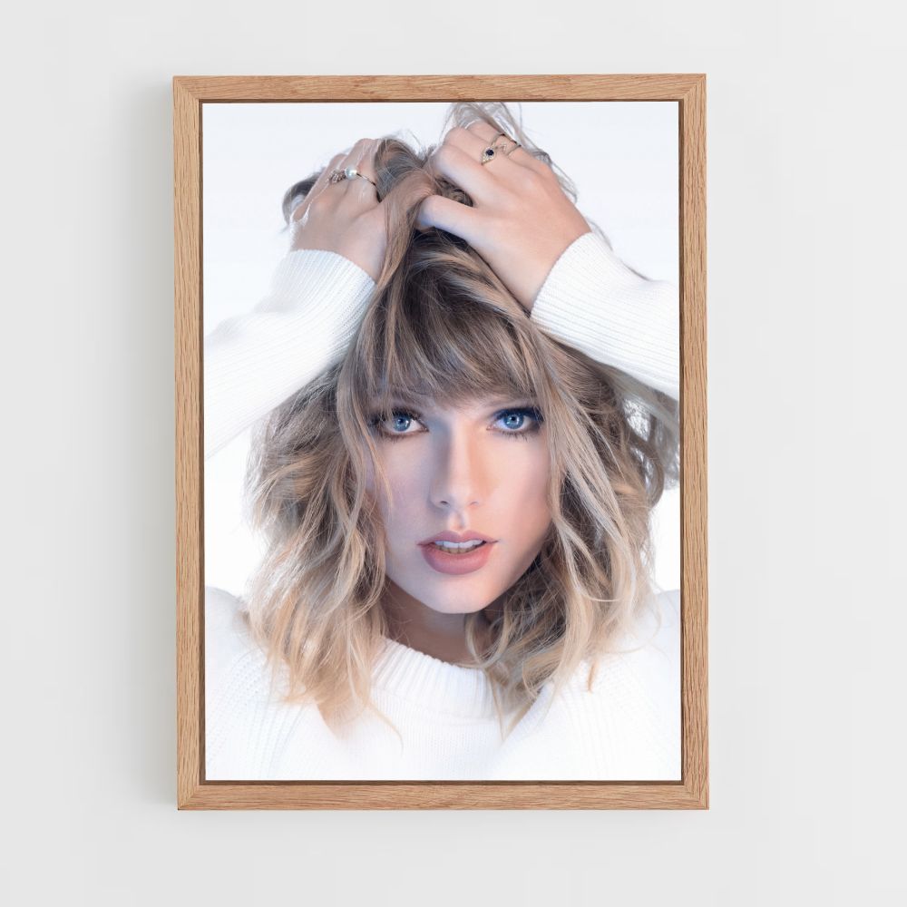 Poster Taylor Swift White