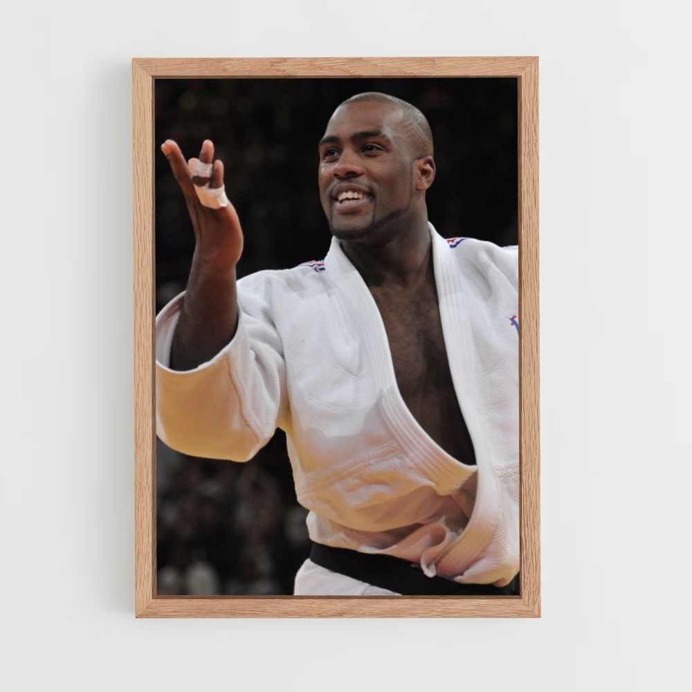 Poster Teddy Riner Black Belt