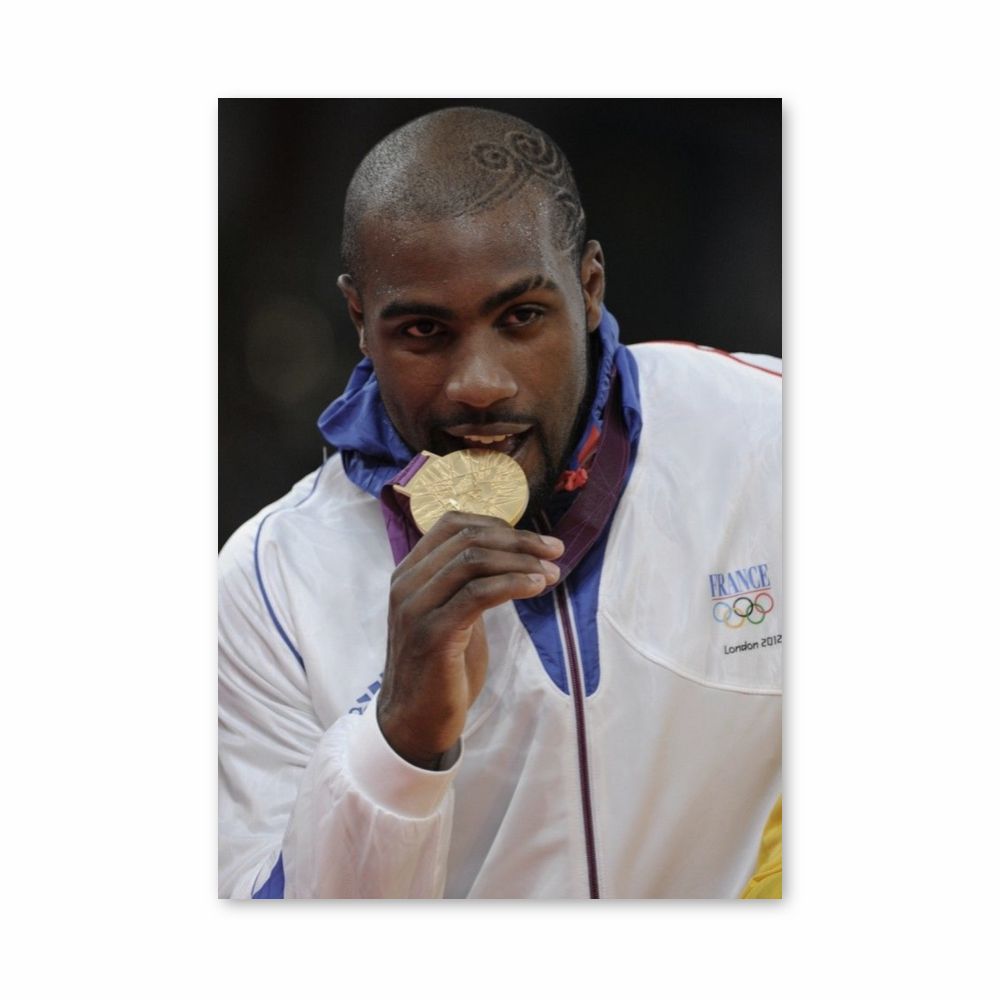 Poster Teddy Riner Medal | Aesthetic Posters