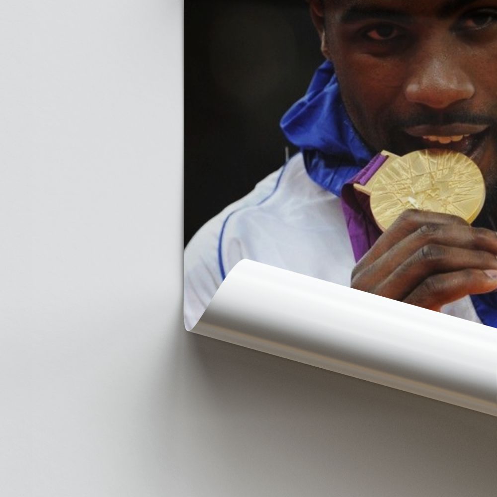 Poster Teddy Riner-medaille