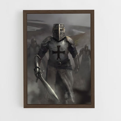 templar-1 cadre Bois foncé