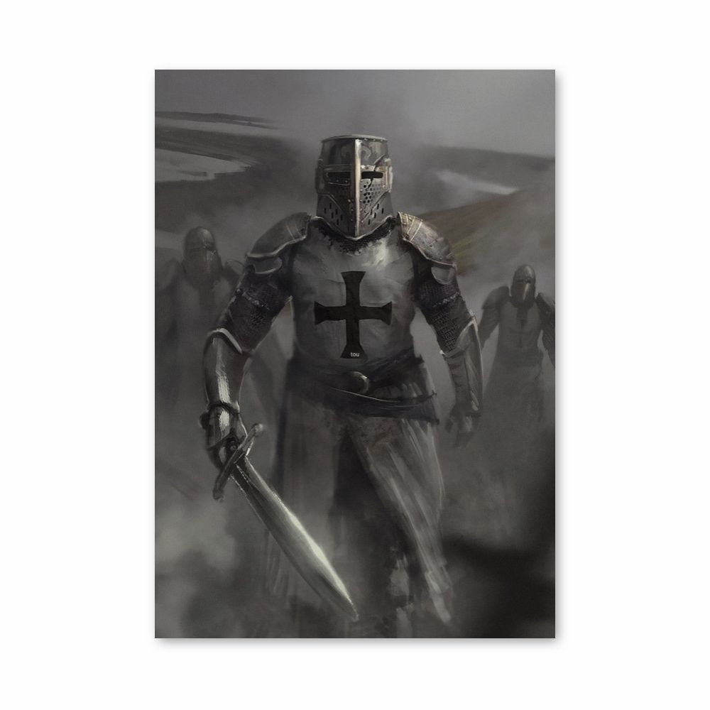 Metal Templar Poster