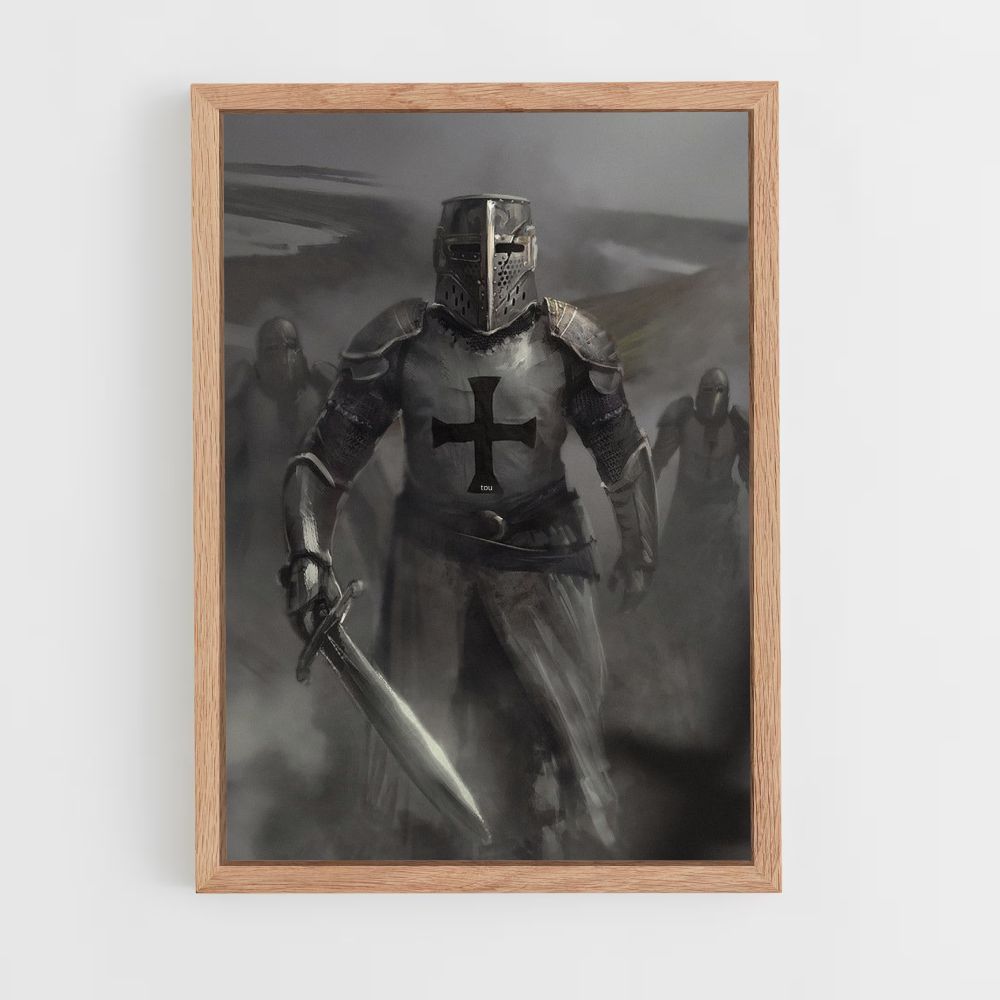 Metal Templar Poster