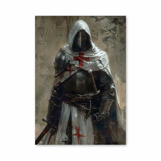 Templar Fighter Poster