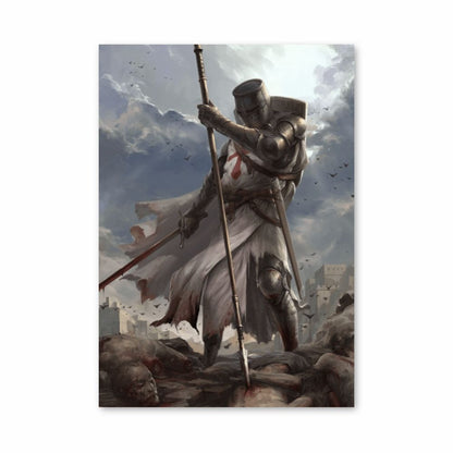 Templar Soldier Poster