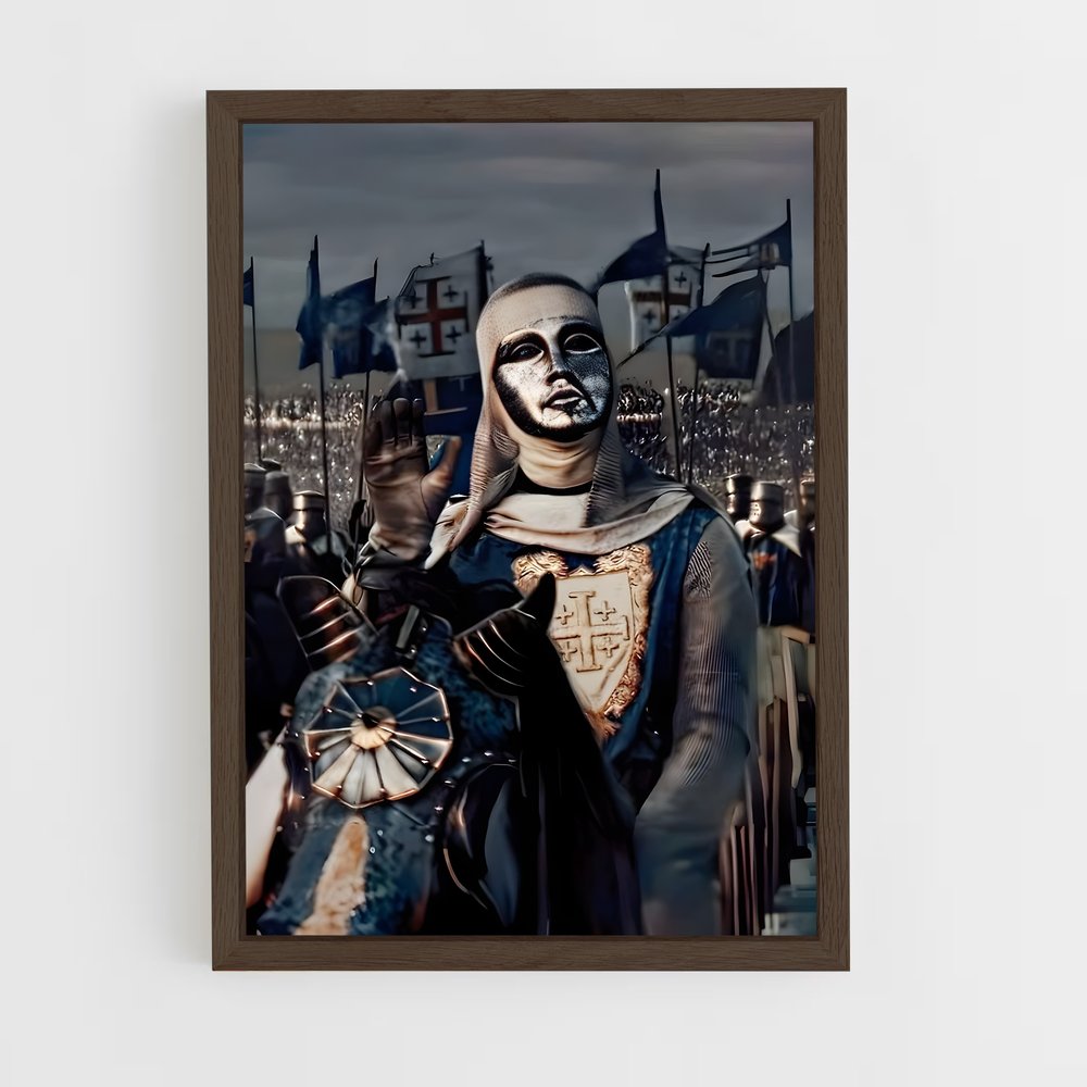 templar-6 cadre Bois foncé