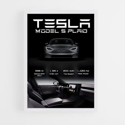 tesla-2 cadre Blanc