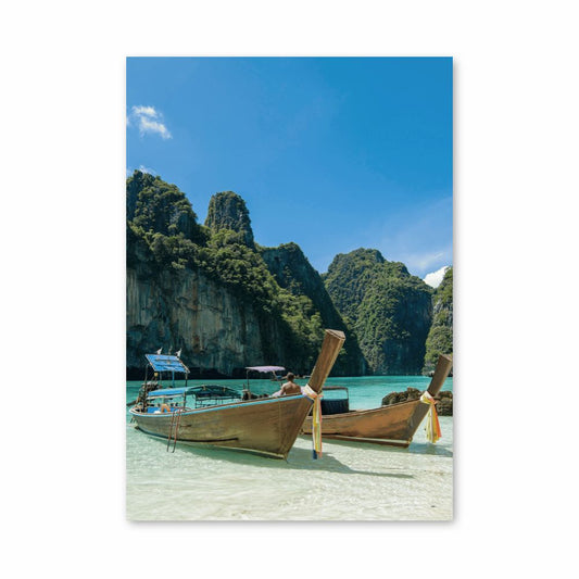 Thailand Boat Poster