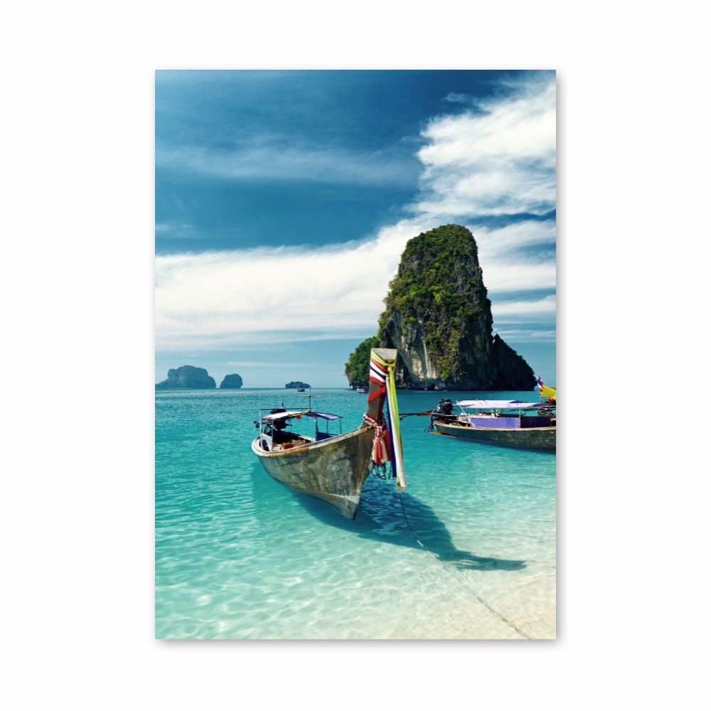 Turquoise Blue Ocean Poster