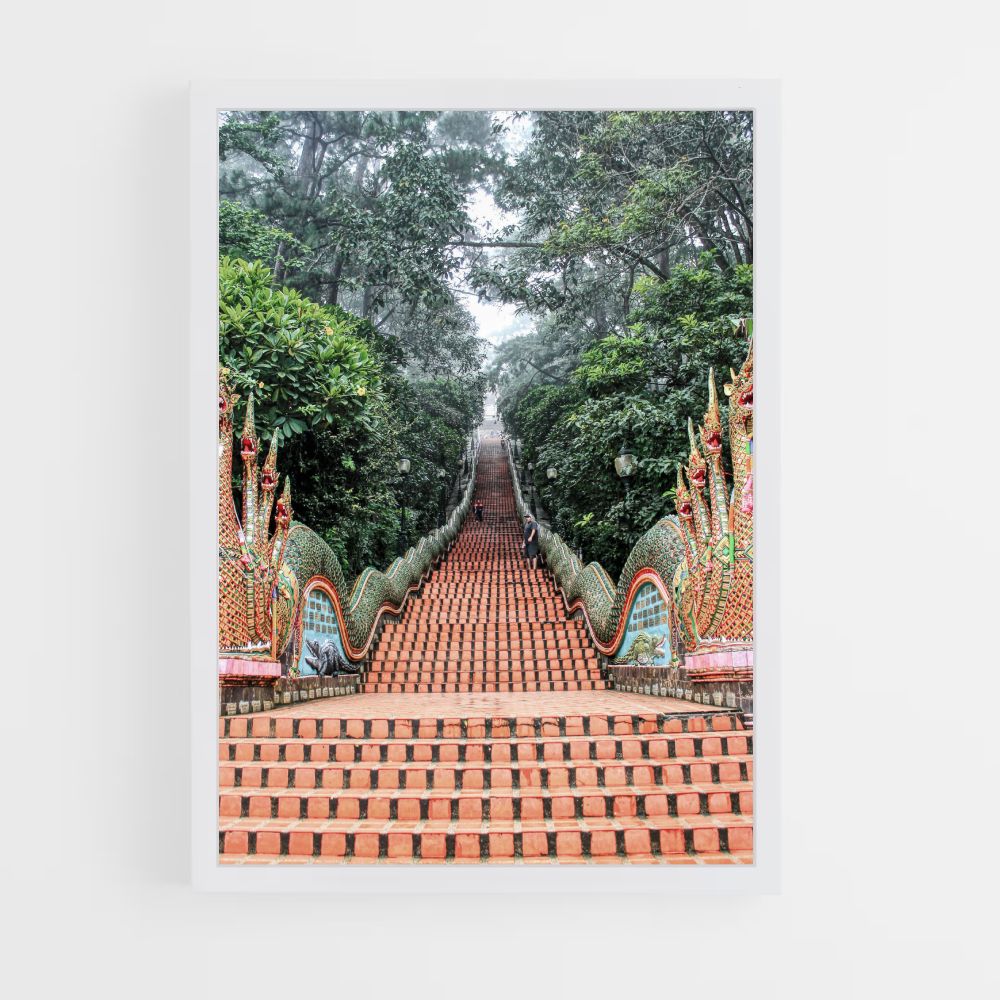 Thai Temple Poster