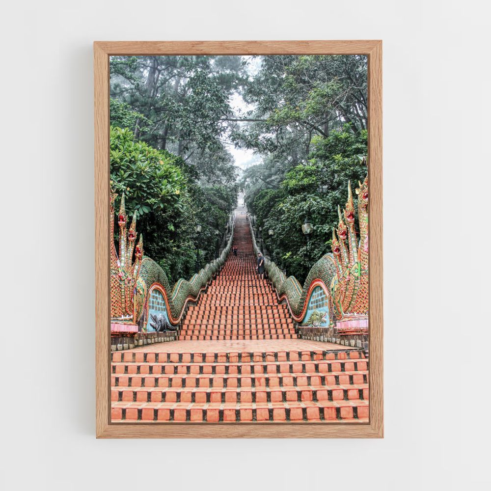 Thai Temple Poster