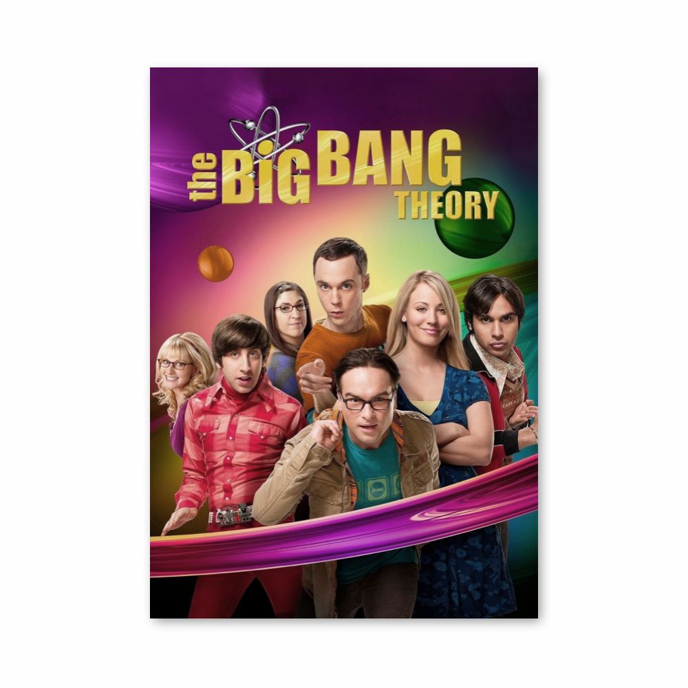 Poster The Big Bang Theory Color