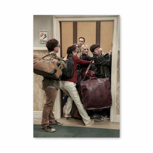 Acenser Poster The Big Bang Theory Posters – Aesthetic Posters