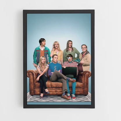 Poster The Big Bang Theory Sofa