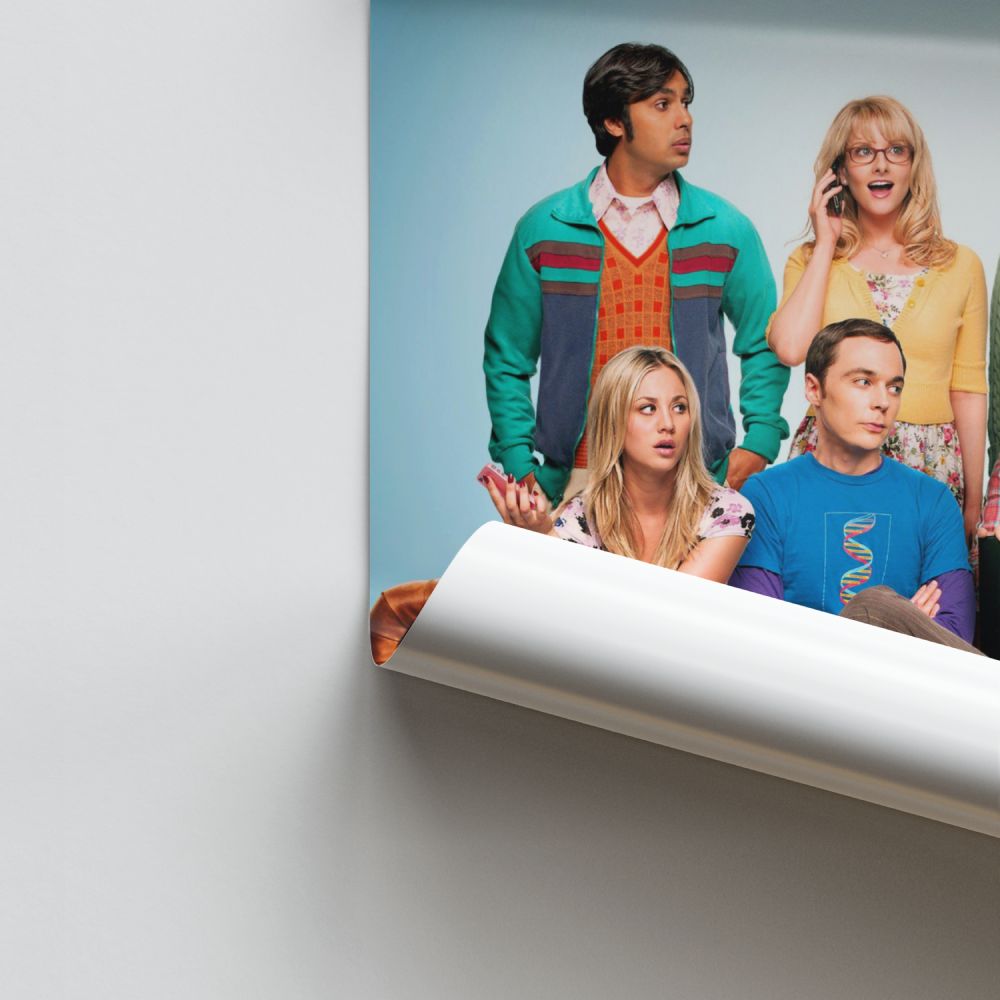 Poster The Big Bang Theory Sofa