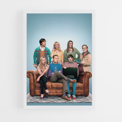 Poster The Big Bang Theory Sofa