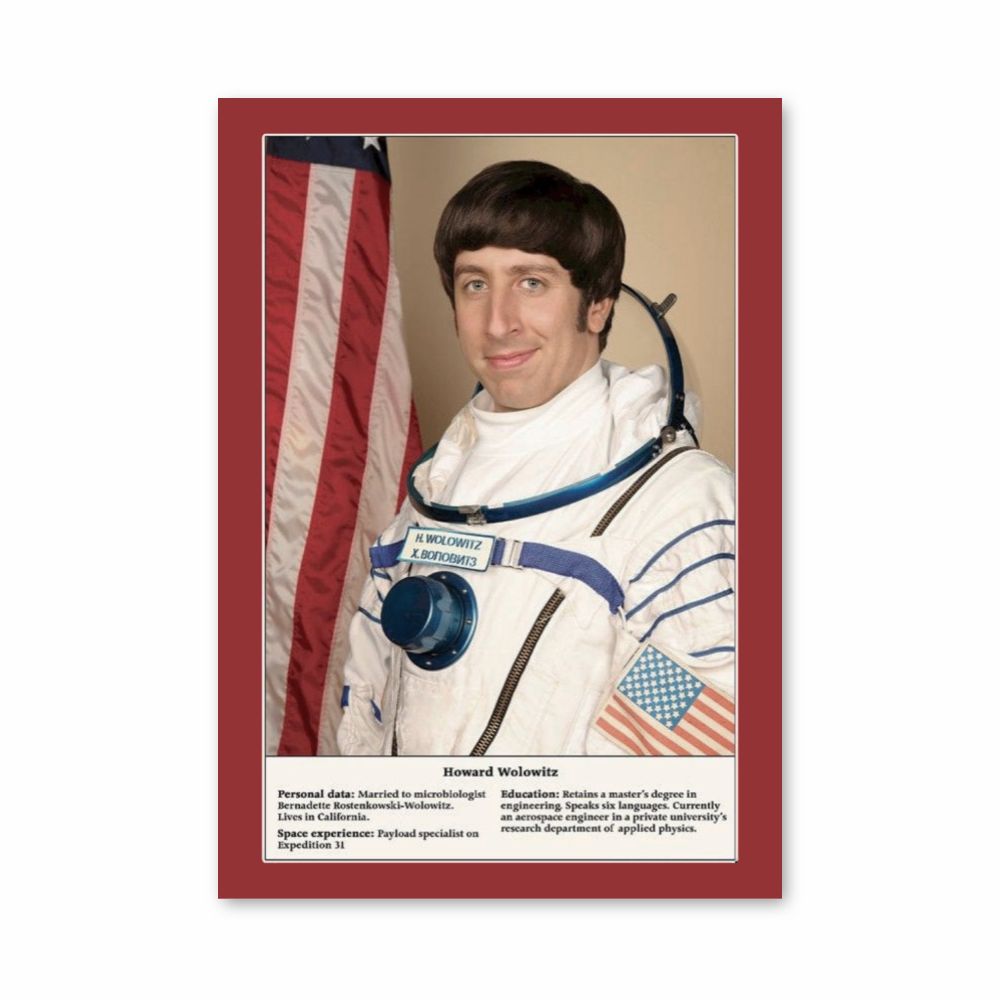 Poster Howard Wolowitz