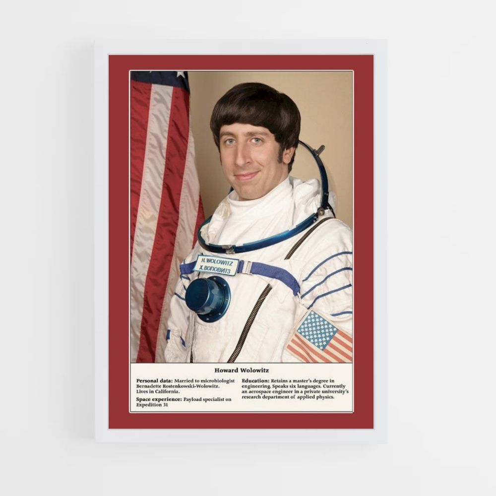 Poster Howard Wolowitz