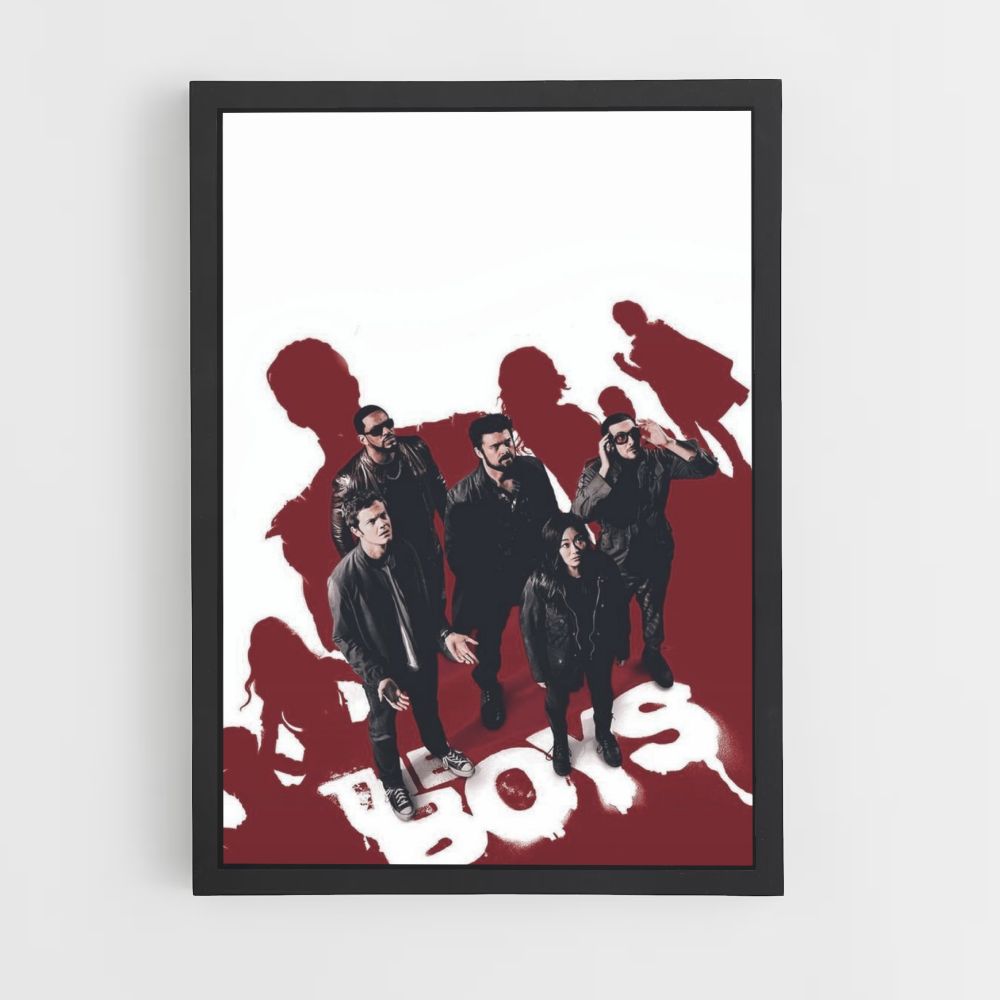 Red Poster The Boys