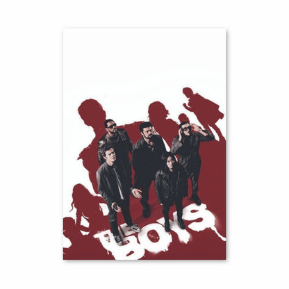 Red Poster The Boys