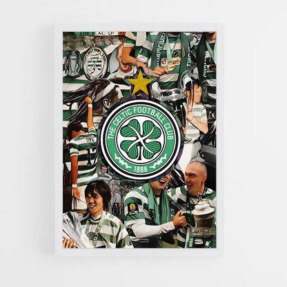 the-celtic-fc-11 cadre Blanc