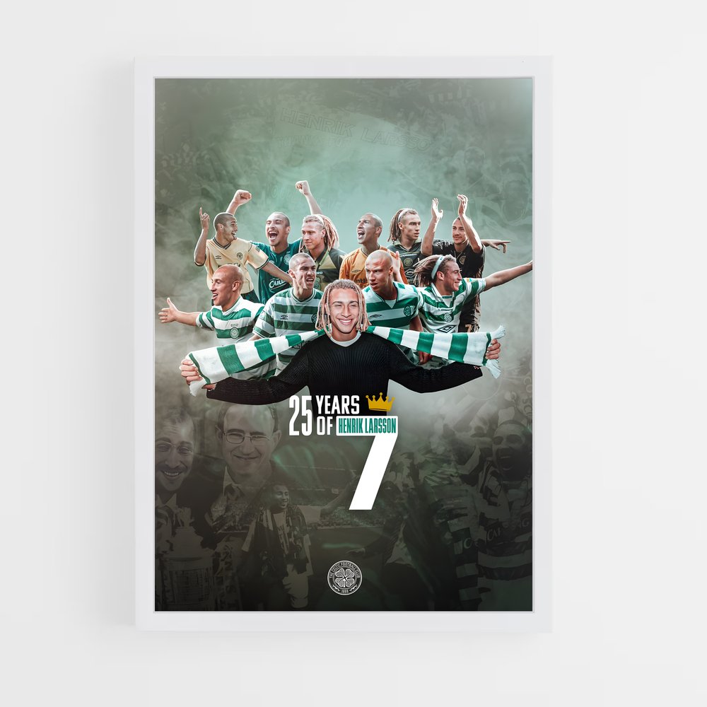 the-celtic-fc-13 cadre Blanc