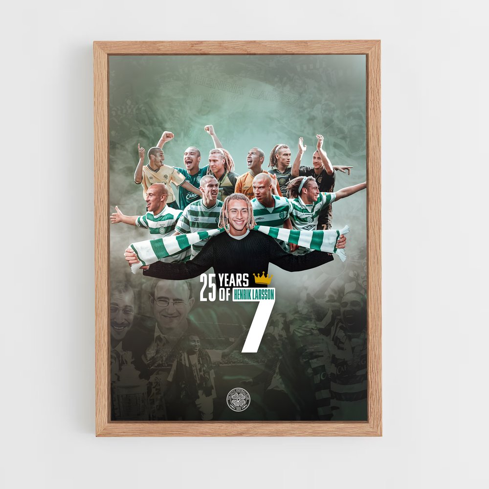 the-celtic-fc-13 cadre Bois clair