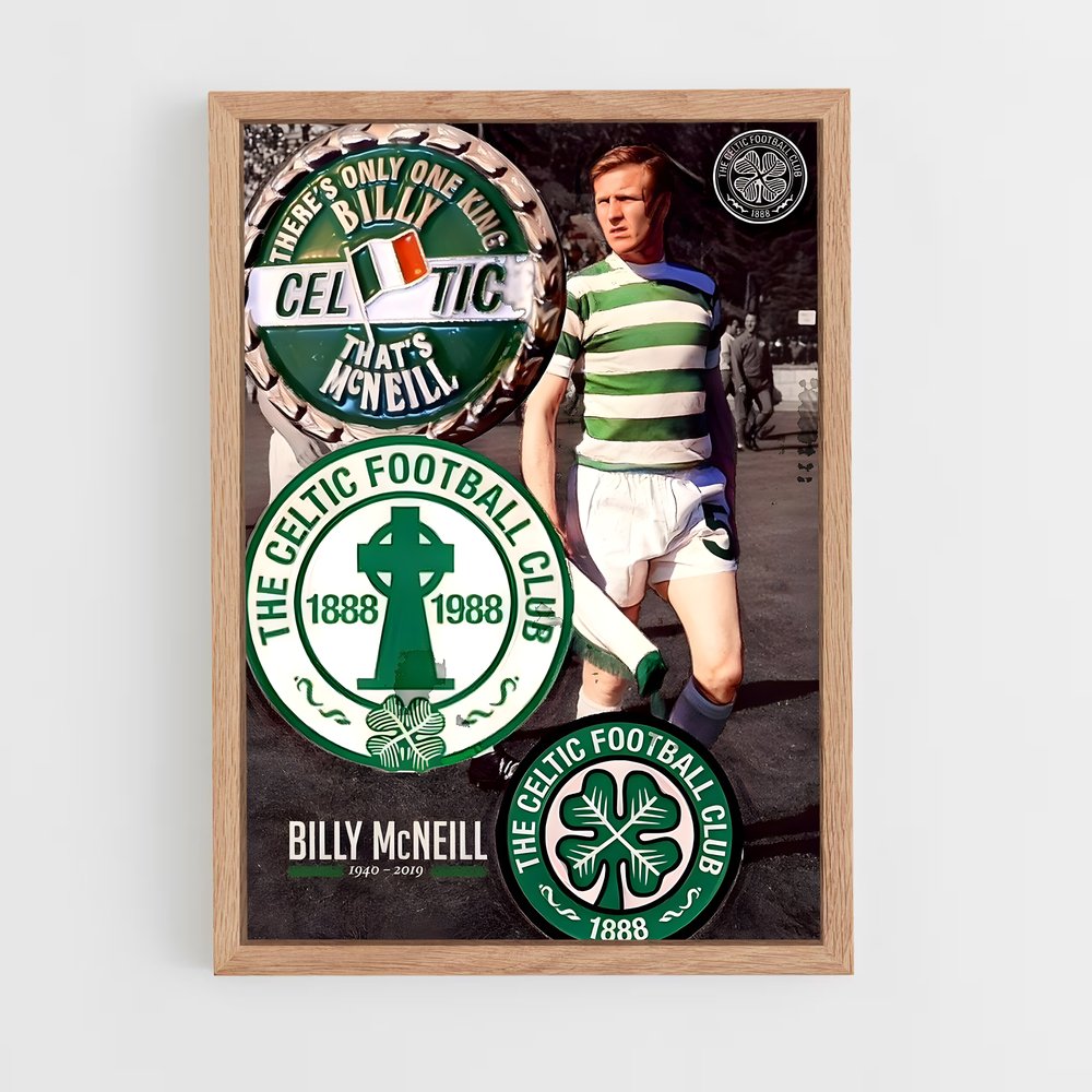 the-celtic-fc-4 cadre Bois clair
