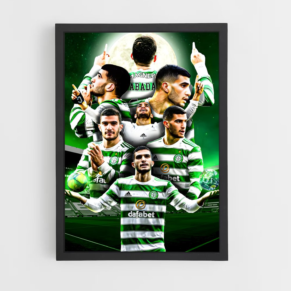 the-celtic-fc-8 cadre Noir
