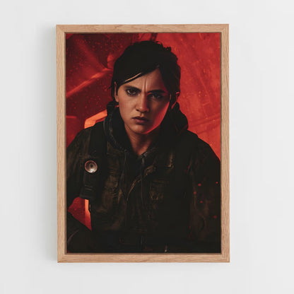 the-last-of-us-2 cadre Bois clair