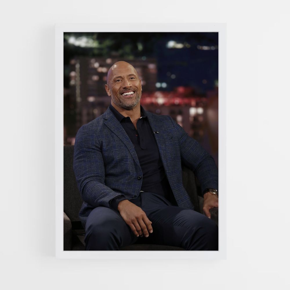 Dwayne Johnson Costume Poster