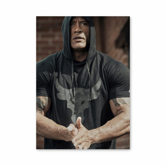 Dwayne Training Poster