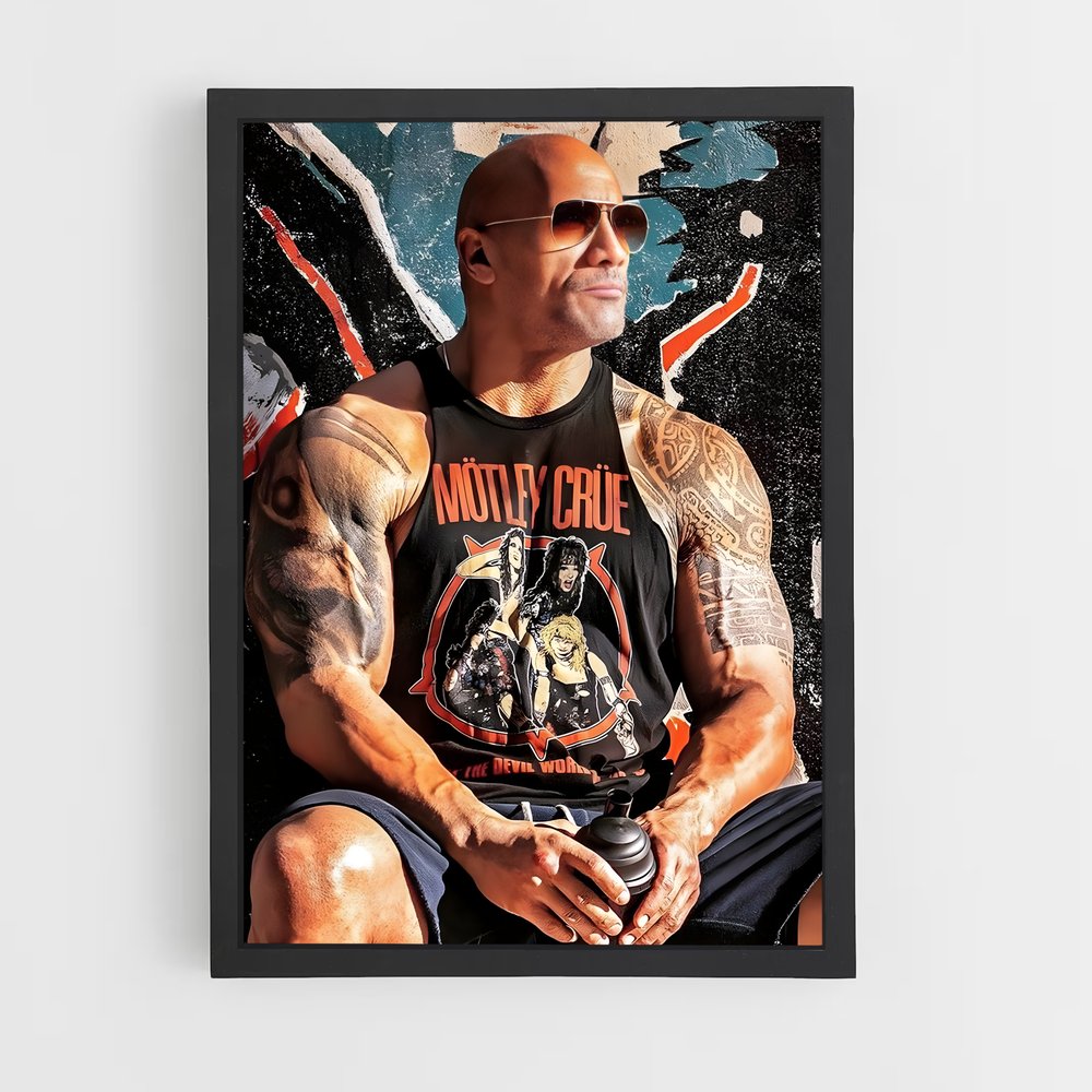 the-rock-8 cadre Noir