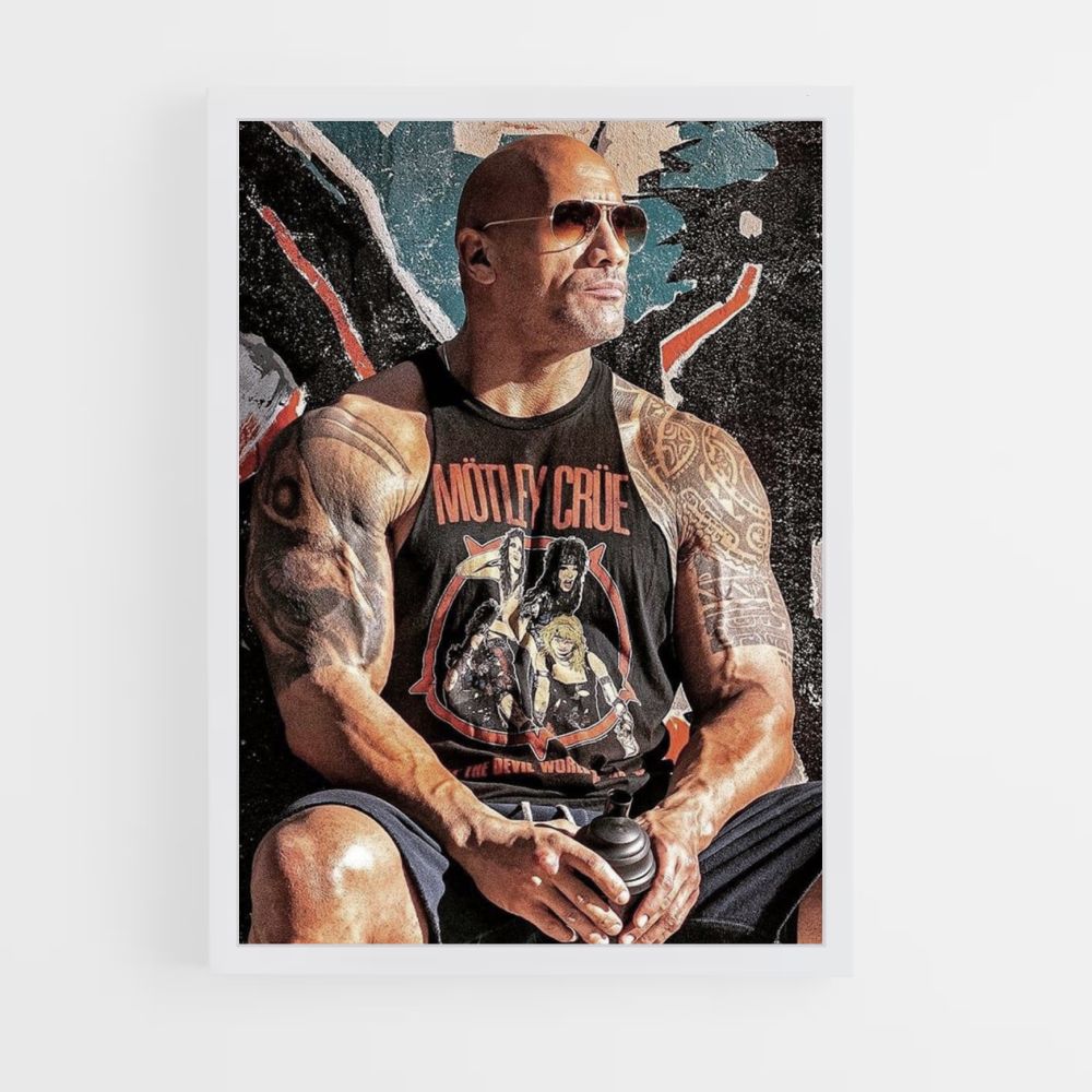 Poster Dwayne Johnson Biceps