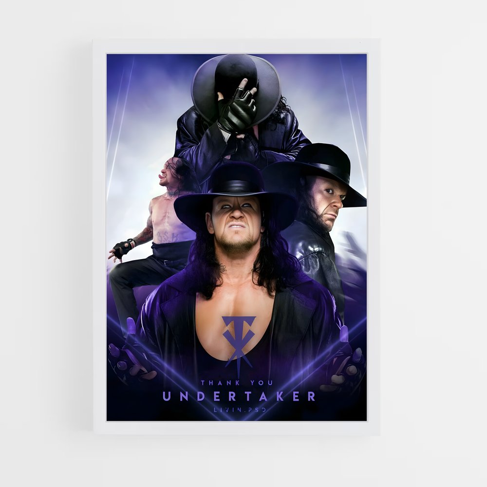 the-undertaker-11 cadre Blanc